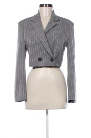 Damen Blazer Bershka, Größe S, Farbe Grau, Preis 24,55 €