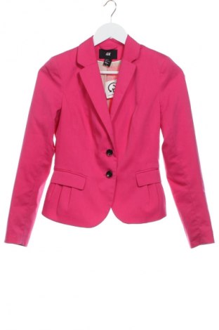 Női blézer H&M, Méret XS, Szín Rózsaszín, Ár 7 504 Ft