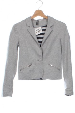 Дамско сако H&M Divided, Размер XS, Цвят Сив, Цена 48,00 лв.
