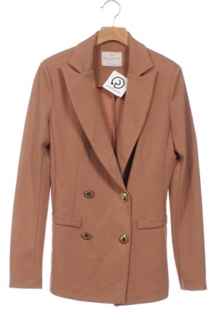 Sacou de femei Rinascimento, Mărime XS, Culoare Maro, Preț 371,99 Lei