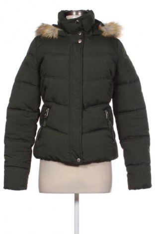 Γυναικείο μπουφάν Bershka, Μέγεθος M, Χρώμα Πράσινο, Τιμή 29,67 €