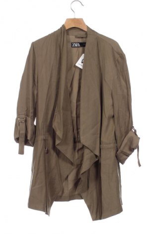Damenjacke Zara, Größe XS, Farbe Grün, Preis 24,27 €