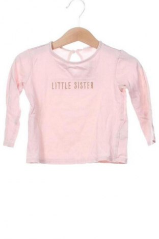 Dziecięca bluzka H&M, Rozmiar 9-12m/ 74-80 cm, Kolor Różowy, Cena 26,97 zł