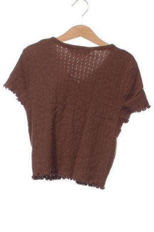 Kinder Strickjacke H&M, Größe 12-13y/ 158-164 cm, Farbe Braun, Preis 9,00 €