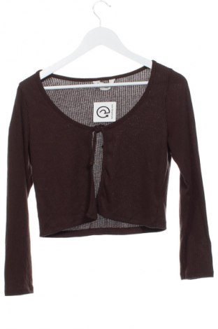 Kinder Strickjacke H&M, Größe 12-13y/ 158-164 cm, Farbe Braun, Preis € 8,70