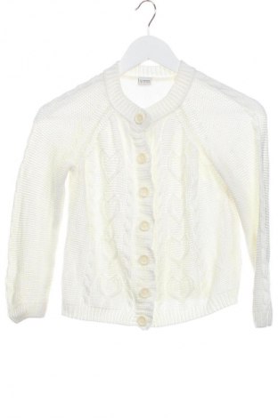 Kinder Strickjacke LC Waikiki, Größe 6-7y/ 122-128 cm, Farbe Weiß, Preis 8,77 €