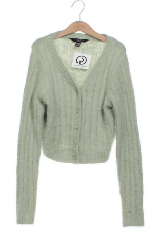Kinder Strickjacke New Look, Größe 9-10y/ 140-146 cm, Farbe Grün, Preis 8,90 €