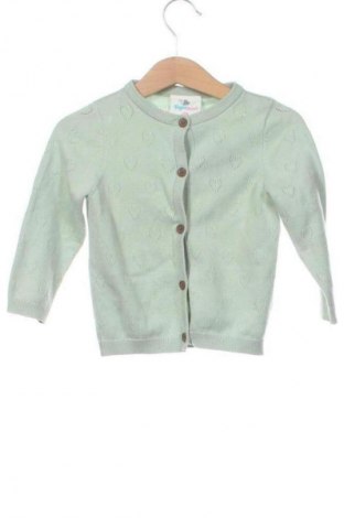 Kinder Strickjacke Unbranded, Größe 12-18m/ 80-86 cm, Farbe Grün, Preis 8,90 €