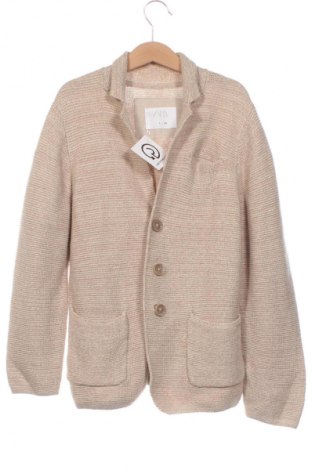 Παιδική ζακέτα Zara, Μέγεθος 6-7y/ 122-128 εκ., Χρώμα Εκρού, Τιμή 8,55 €
