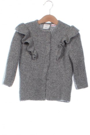Dziecięcy kardigan Zara, Rozmiar 12-18m/ 80-86 cm, Kolor Szary, Cena 37,00 zł
