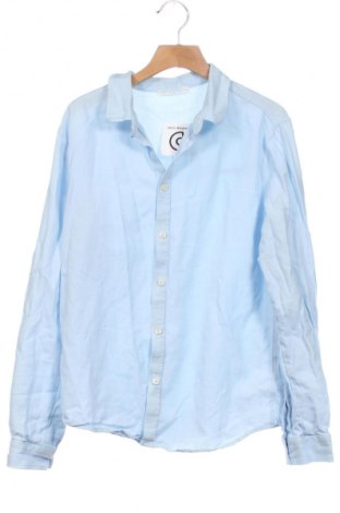 Kinderhemd Defacto, Größe 11-12y/ 152-158 cm, Farbe Blau, Preis € 6,14