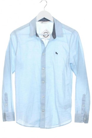 Kinderhemd H&M, Größe 12-13y/ 158-164 cm, Farbe Blau, Preis 5,56 €