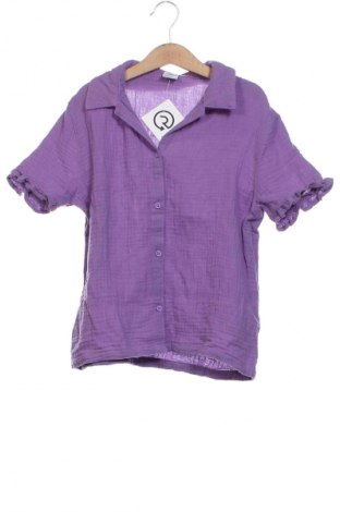 Kinderhemd Unbranded, Größe 8-9y/ 134-140 cm, Farbe Lila, Preis 5,79 €