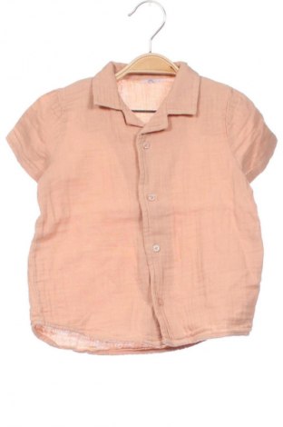 Kinderhemd Unbranded, Größe 12-18m/ 80-86 cm, Farbe Beige, Preis 5,56 €