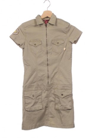 Dziecięca sukienka H&M L.O.G.G., Rozmiar 10-11y/ 146-152 cm, Kolor Beżowy, Cena 55,17 zł