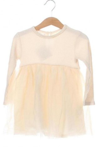 Kinderkleid Zara, Größe 18-24m/ 86-98 cm, Farbe Ecru, Preis 10,00 €