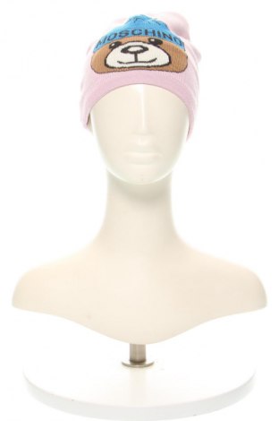 Dziecięca czapka Moschino, Kolor Popielaty róż, Cena 209,30 zł