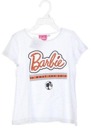 Detské tričko Barbie, Veľkosť 4-5y/ 110-116 cm, Farba Biela, Cena  6,00 €