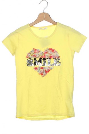 Kinder T-Shirt Breeze, Größe 7-8y/ 128-134 cm, Farbe Gelb, Preis 6,14 €