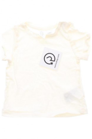 Dziecięcy T-shirt H&M, Rozmiar 3-6m/ 62-68 cm, Kolor Żółty, Cena 27,59 zł