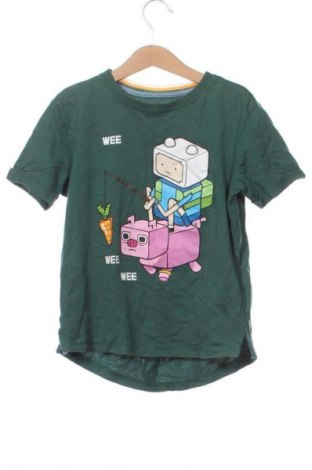 Kinder T-Shirt Reserved, Größe 6-7y/ 122-128 cm, Farbe Grün, Preis 5,34 €