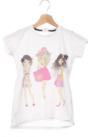 Kinder T-Shirt Unbranded, Größe 7-8y/ 128-134 cm, Farbe Weiß, Preis 6,14 €