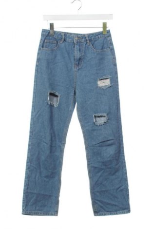Dziecięce jeansy SHEIN, Rozmiar 10-11y/ 146-152 cm, Kolor Niebieski, Cena 104,99 zł