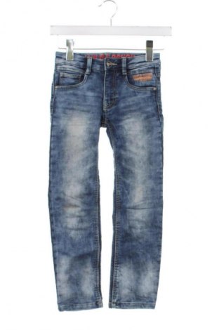 Kinderjeans Wild roses, Größe 6-7y/ 122-128 cm, Farbe Blau, Preis € 17,00