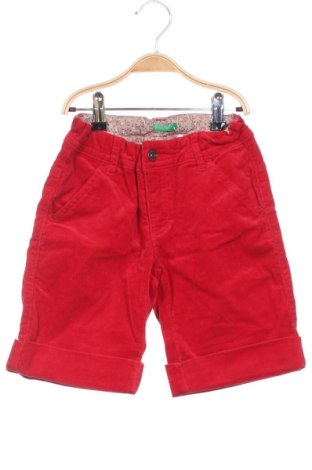 Dziecięce szorty United Colors Of Benetton, Rozmiar 7-8y/ 128-134 cm, Kolor Czerwony, Cena 59,99 zł
