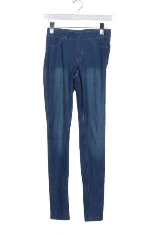 Dziecięce legginsy H&M, Rozmiar 14-15y/ 168-170 cm, Kolor Niebieski, Cena 32,18 zł