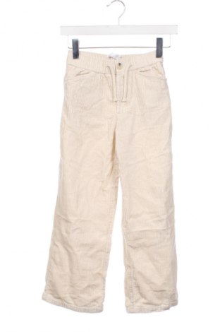 Dětské kalhoty  Zara, Velikost 7-8y/ 128-134 cm, Barva Krémová, Cena  89,00 Kč