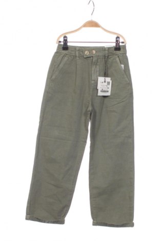 Dětské kalhoty  Zara, Velikost 6-7y/ 122-128 cm, Barva Zelená, Cena  428,00 Kč