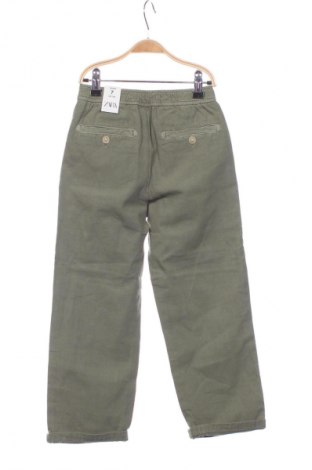 Dětské kalhoty  Zara, Velikost 6-7y/ 122-128 cm, Barva Zelená, Cena  428,00 Kč