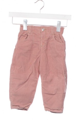 Dziecięce spodnie Zara, Rozmiar 18-24m/ 86-98 cm, Kolor Różowy, Cena 32,18 zł