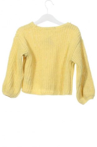 Детски пуловер H&M, Размер 4-5y/ 110-116 см, Цвят Жълт, Цена 17,99 лв.