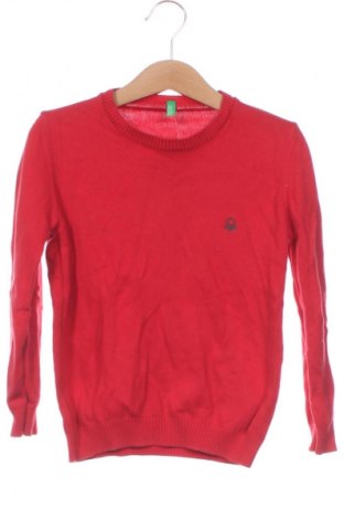 Gyerek pulóver United Colors Of Benetton, Méret 4-5y / 110-116 cm, Szín Piros, Ár 6 269 Ft