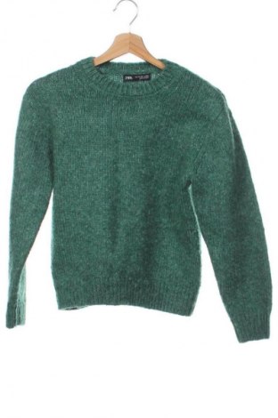 Kinderpullover Zara, Größe 11-12y/ 152-158 cm, Farbe Grün, Preis 8,18 €
