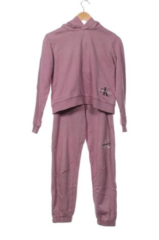 Dětská sportovní souprava Calvin Klein Jeans, Velikost 13-14y/ 164-168 cm, Barva Fialová, Cena  608,00 Kč