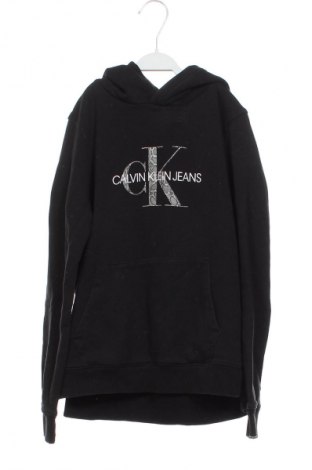 Gyerek sweatshirt Calvin Klein Jeans, Méret 12-13y / 158-164 cm, Szín Fekete, Ár 9 600 Ft