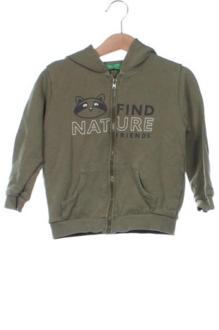 Detská mikina  United Colors Of Benetton, Veľkosť 3-4y/ 104-110 cm, Farba Zelená, Cena  13,95 €