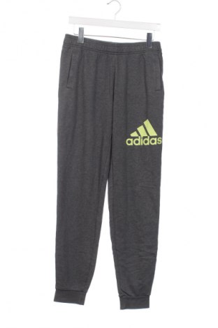 Dziecięce spodnie sportowe Adidas Slvr, Rozmiar 15-18y/ 170-176 cm, Kolor Szary, Cena 111,99 zł