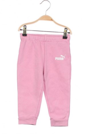 Dziecięce spodnie sportowe PUMA, Rozmiar 12-18m/ 80-86 cm, Kolor Różowy, Cena 111,99 zł