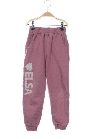 Dziecięce spodnie sportowe Unbranded, Rozmiar 5-6y/ 116-122 cm, Kolor Różowy, Cena 57,47 zł