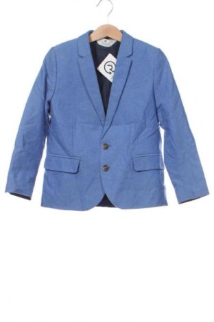 Детско яке H&M, Размер 6-7y/ 122-128 см, Цвят Син, Цена 32,99 лв.