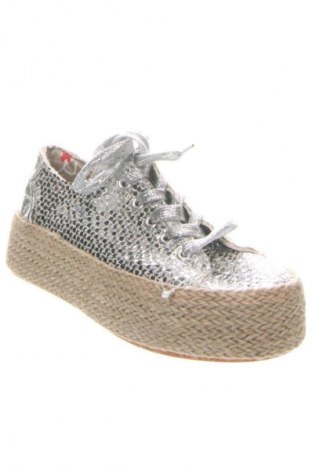 Espadrile CAFeNOIR, Mărime 36, Culoare Argintiu, Preț 163,29 Lei