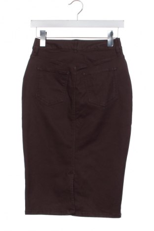 Kožená sukně  F&F, Velikost XS, Barva Hnědá, Cena  291,00 Kč