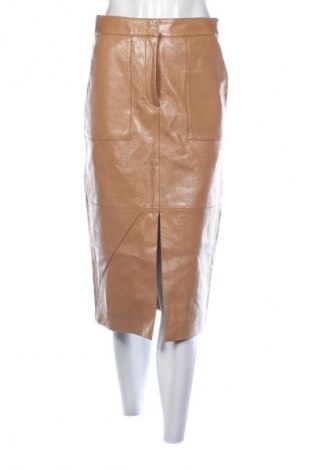 Lederrock Mango, Größe S, Farbe Beige, Preis 17,18 €