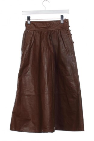Skórzana spódnica Unbranded, Rozmiar XS, Kolor Brązowy, Cena 134,83 zł