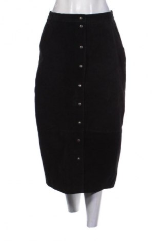 Fustă de piele Unbranded, Mărime M, Culoare Negru, Preț 158,00 Lei