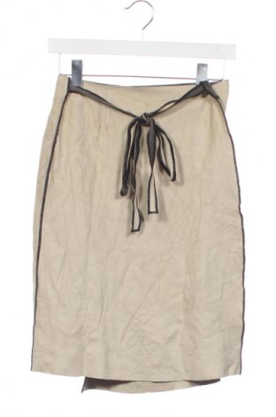 Kožená sukně  Unbranded, Velikost XS, Barva Béžová, Cena  765,00 Kč